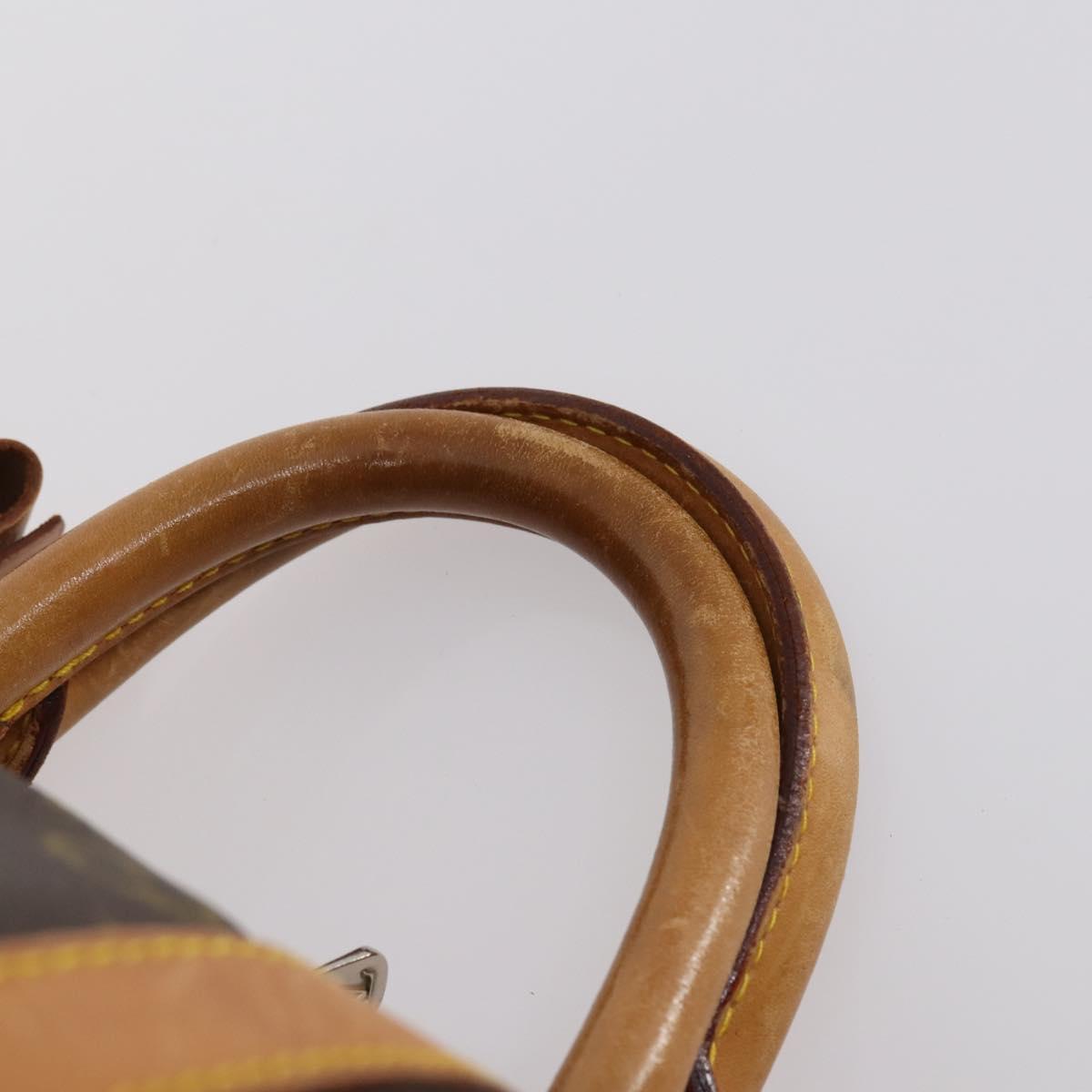 LOUIS VUITTON Monogram Keepall 55 Boston Bag M41424 LV Auth BA6510