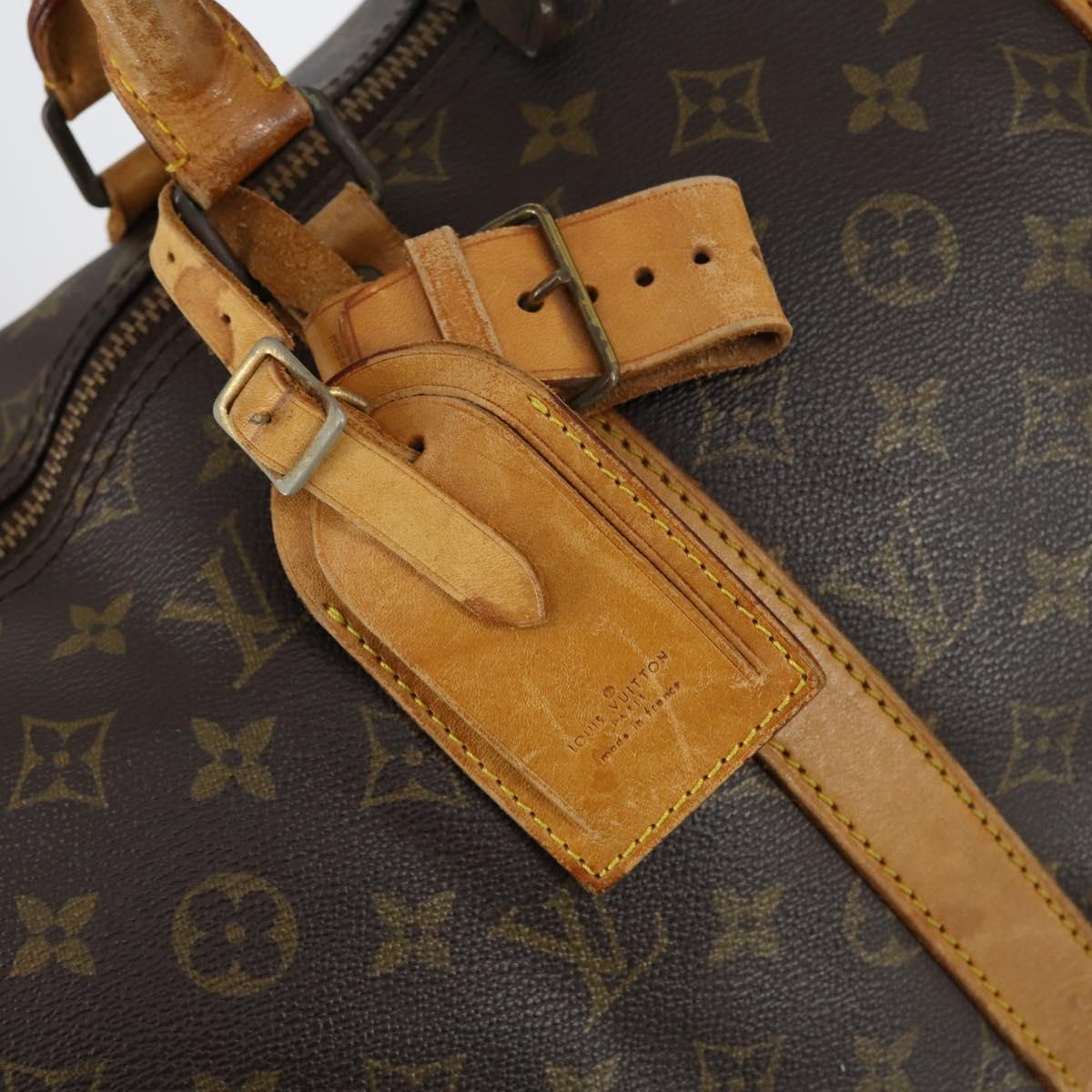 LOUIS VUITTON Monogram Keepall 50 Boston Bag M41426 LV Auth BA6511