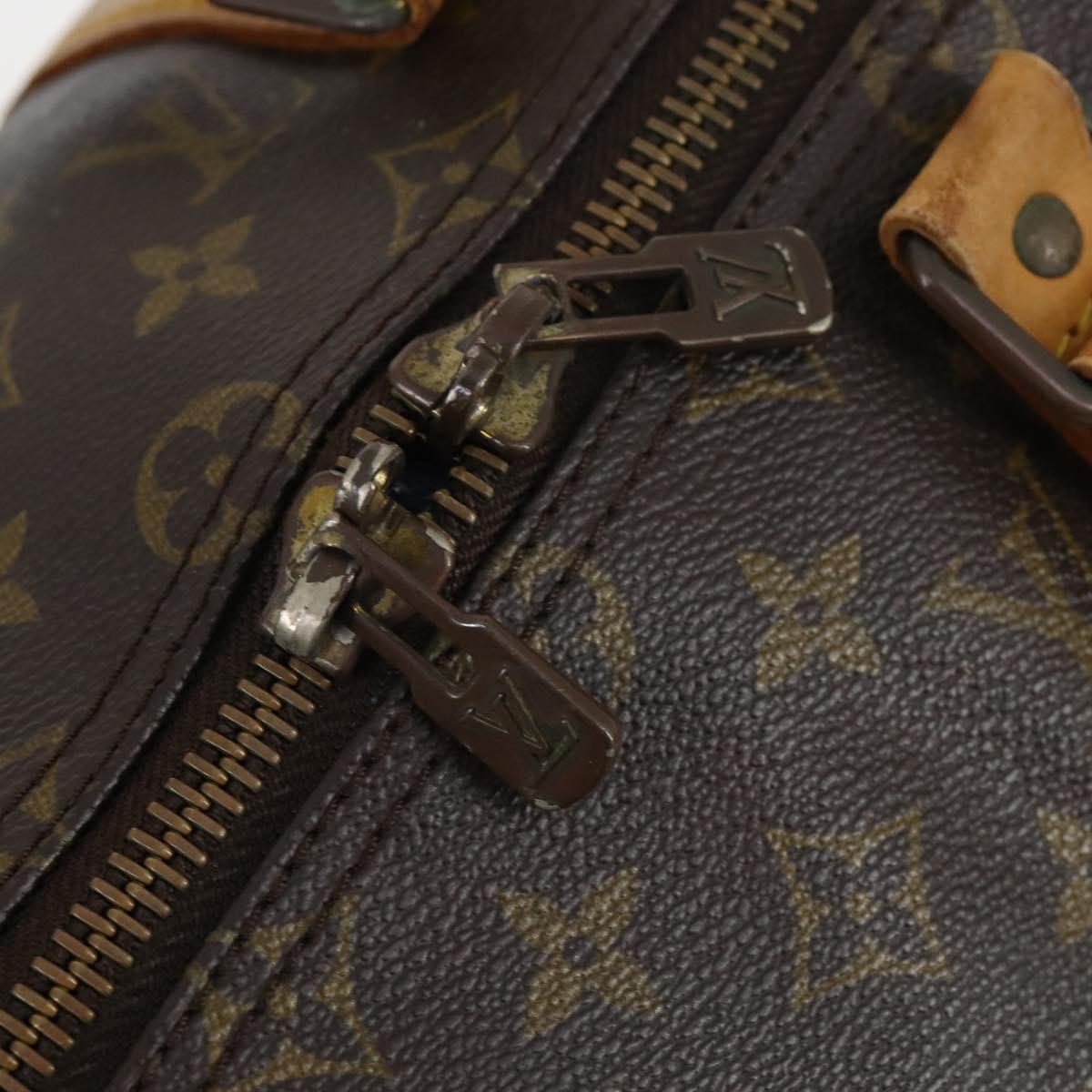 LOUIS VUITTON Monogram Keepall 50 Boston Bag M41426 LV Auth BA6511