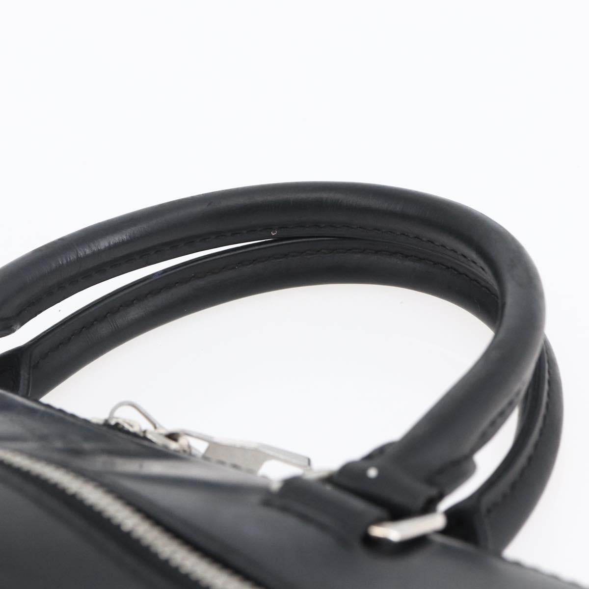 LOUIS VUITTON Macassar Porte DocumentsJules Bag Black M54019 Auth BA6512