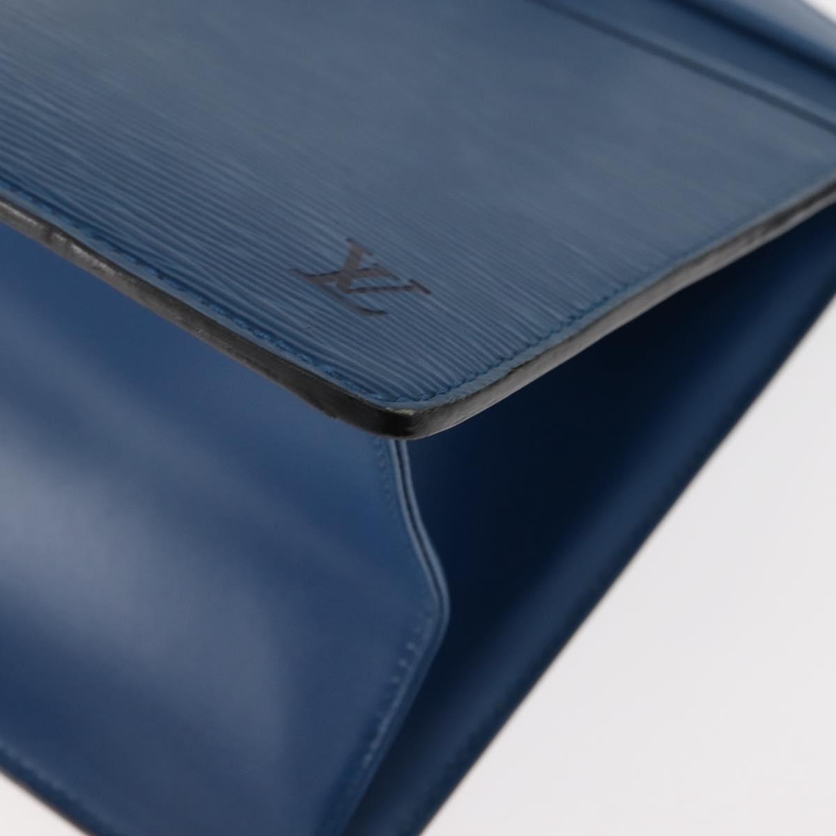 LOUIS VUITTON Epi Riviera Hand Bag Blue M48185 LV Auth BA6523