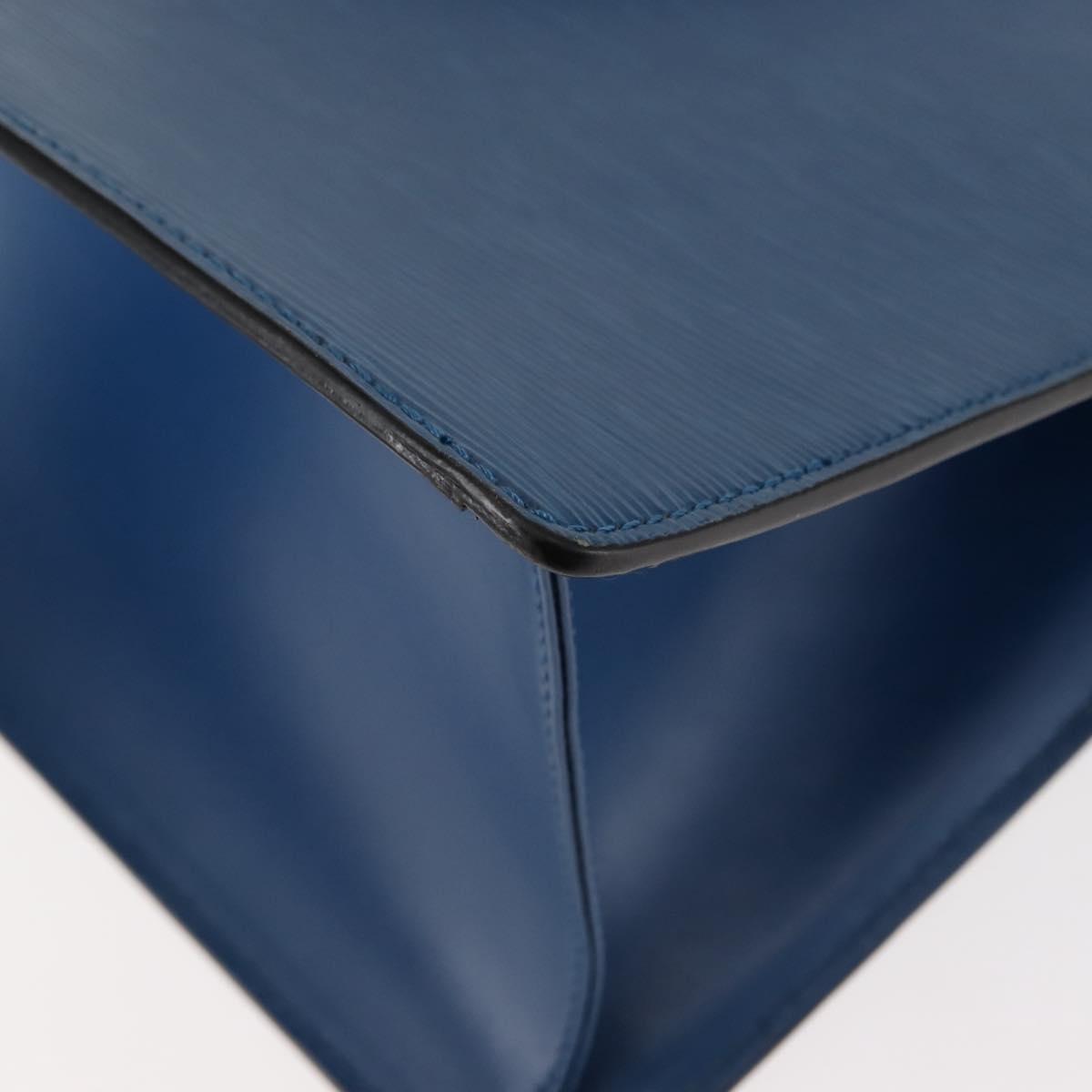 LOUIS VUITTON Epi Riviera Hand Bag Blue M48185 LV Auth BA6523