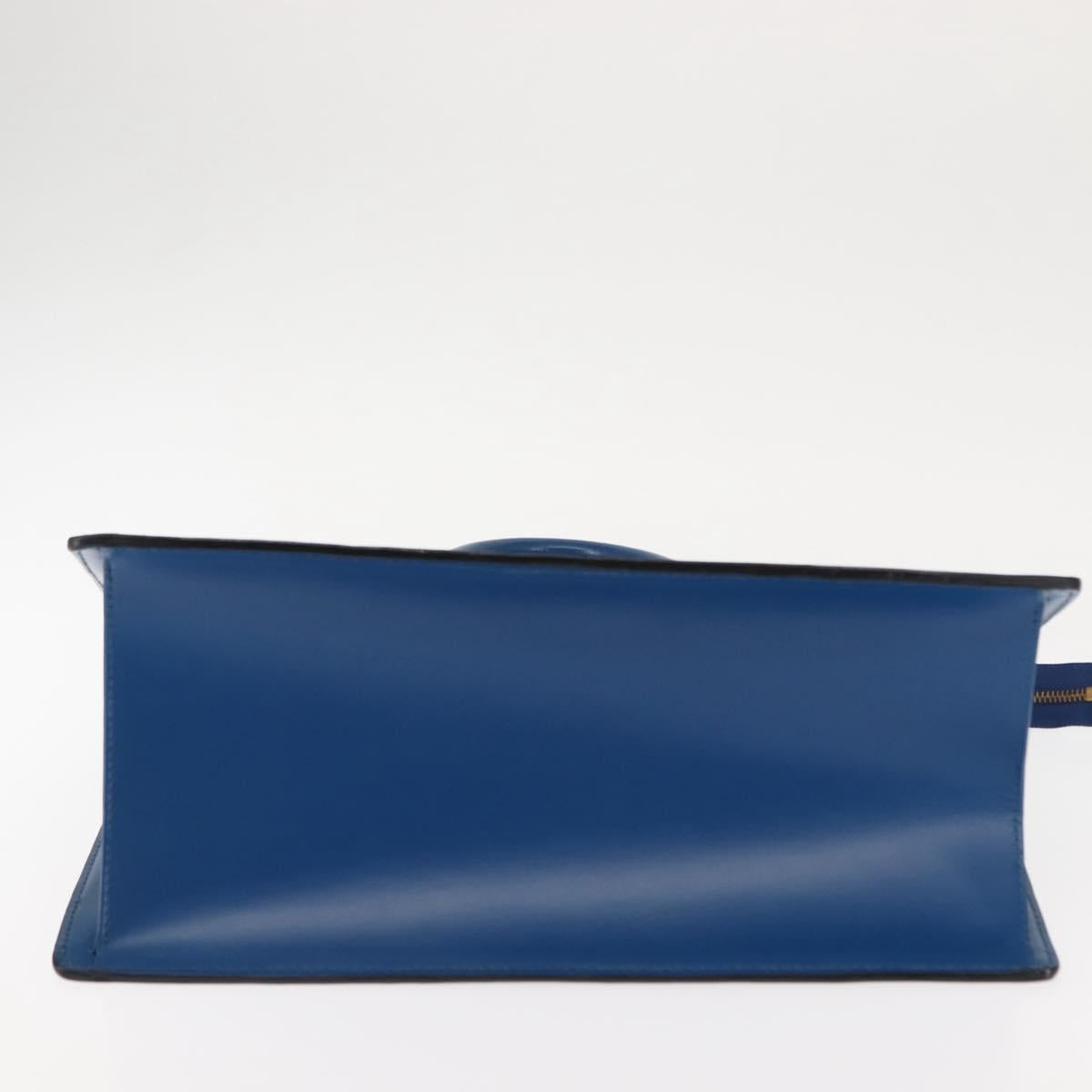LOUIS VUITTON Epi Riviera Hand Bag Blue M48185 LV Auth BA6523