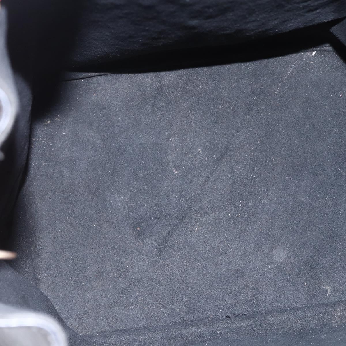 LOUIS VUITTON Epi Noe Shoulder Bag Bicolor Black Red M44017 LV Auth BA6524