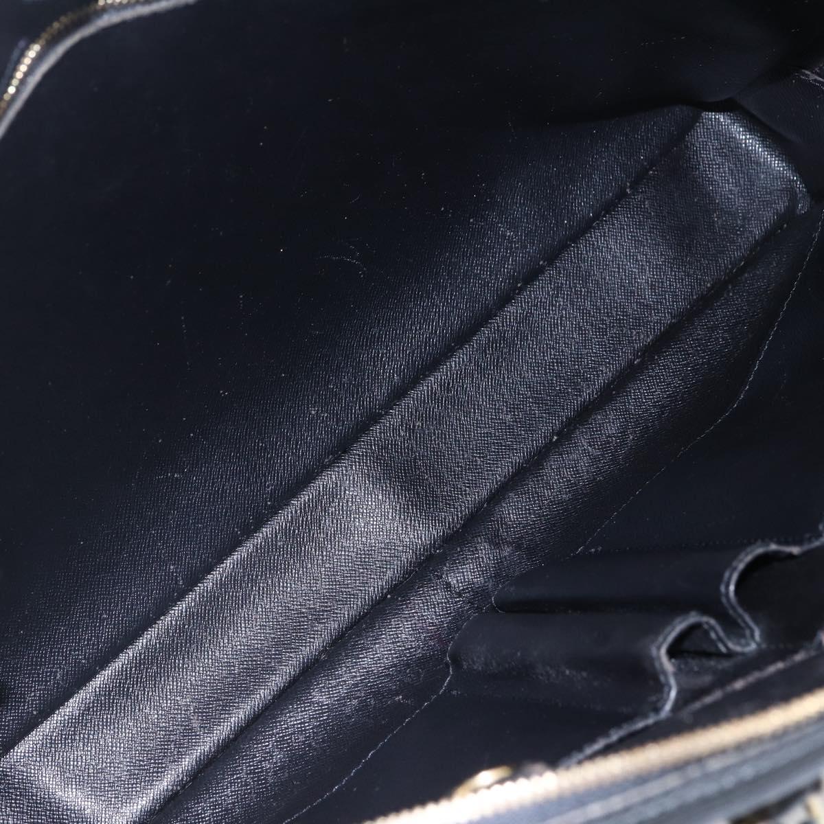 LOUIS VUITTON Epi Porte Documents Voyage Business Bag Black M54472 Auth BA6527