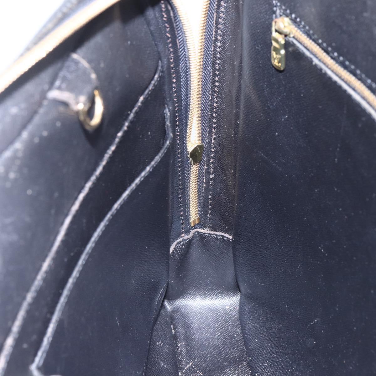 LOUIS VUITTON Epi Porte Documents Voyage Business Bag Black M54472 Auth BA6527