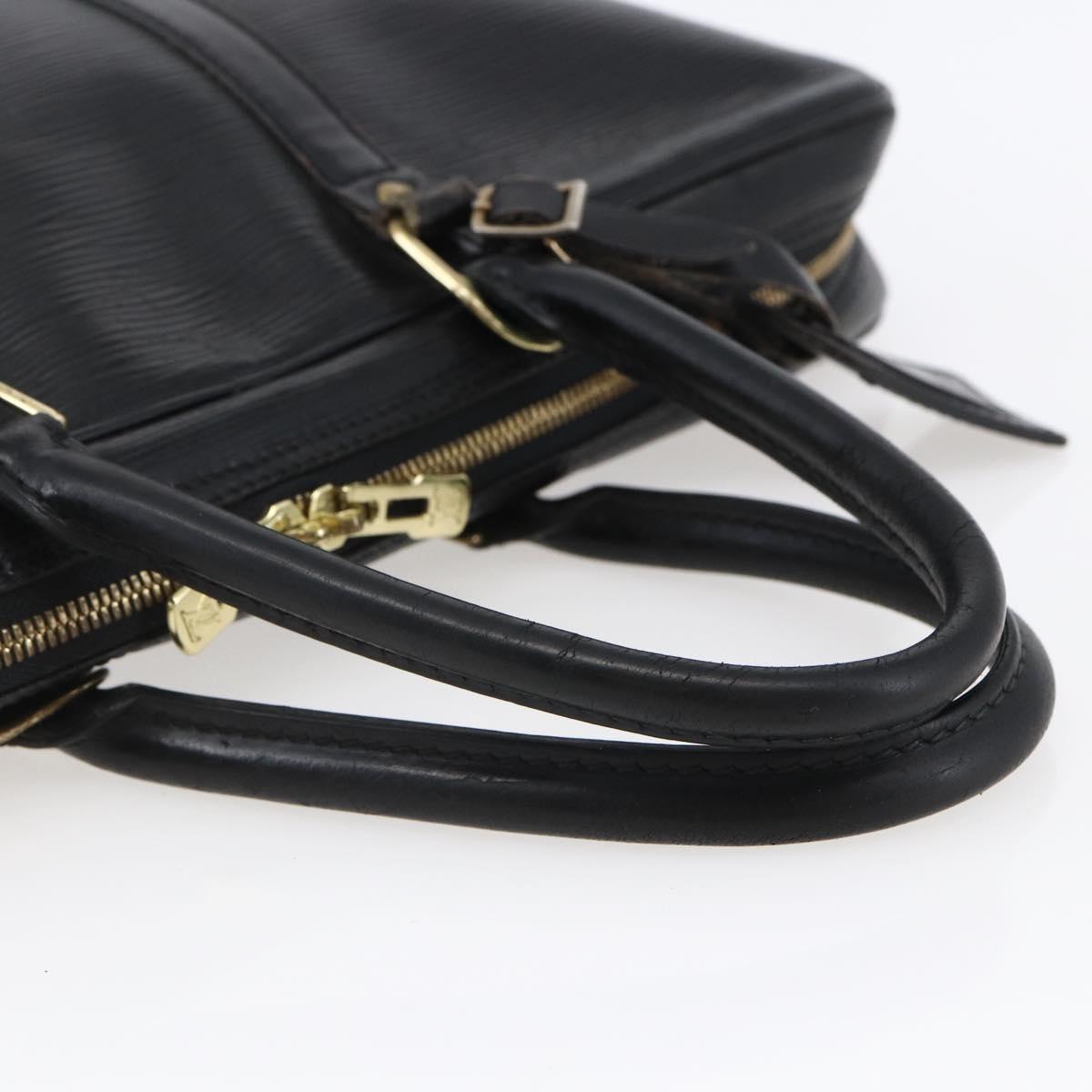 LOUIS VUITTON Epi Porte Documents Voyage Business Bag Black M54472 Auth BA6527