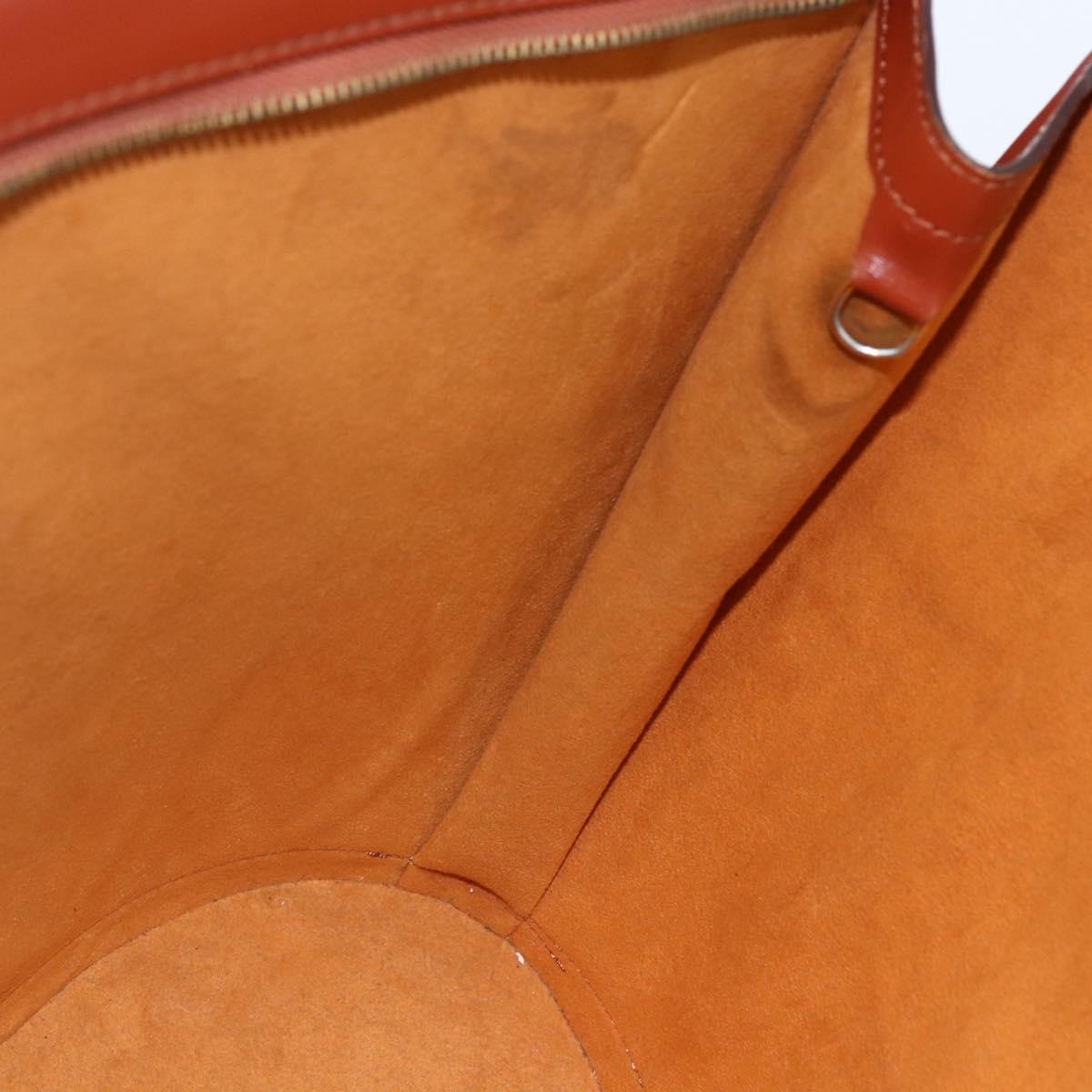 LOUIS VUITTON Epi Saint Jacques Shopping Bag Brown M52263 LV Auth BA6529