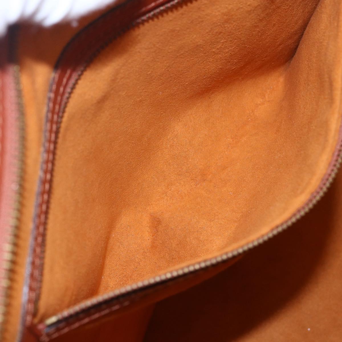 LOUIS VUITTON Epi Saint Jacques Shopping Bag Brown M52263 LV Auth BA6529