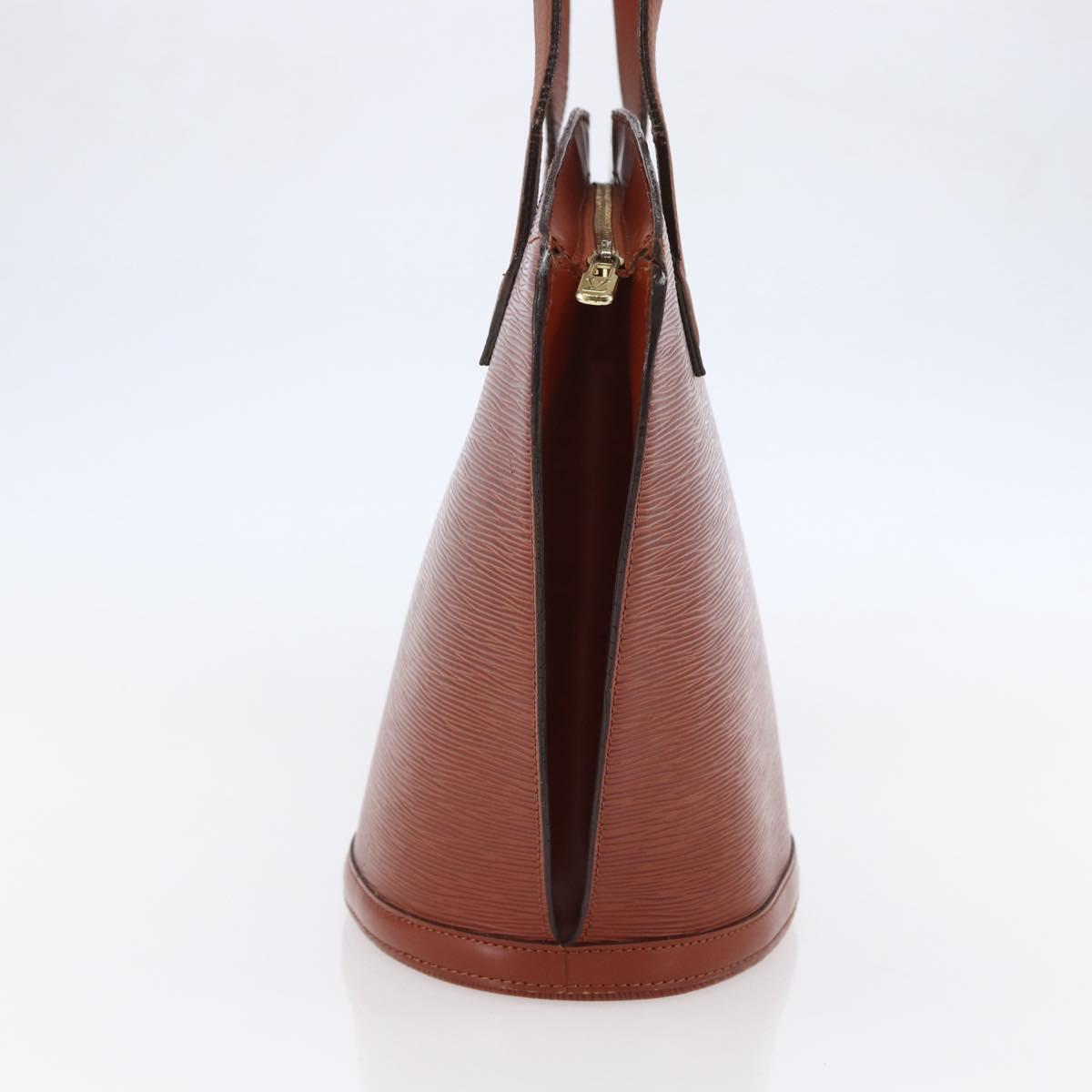 LOUIS VUITTON Epi Saint Jacques Shopping Bag Brown M52263 LV Auth BA6529