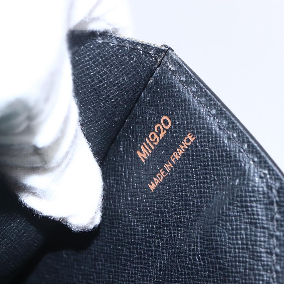 LOUIS VUITTON Epi Porte Documents Bandouliere Briefcase Green M54464 Auth BA6530