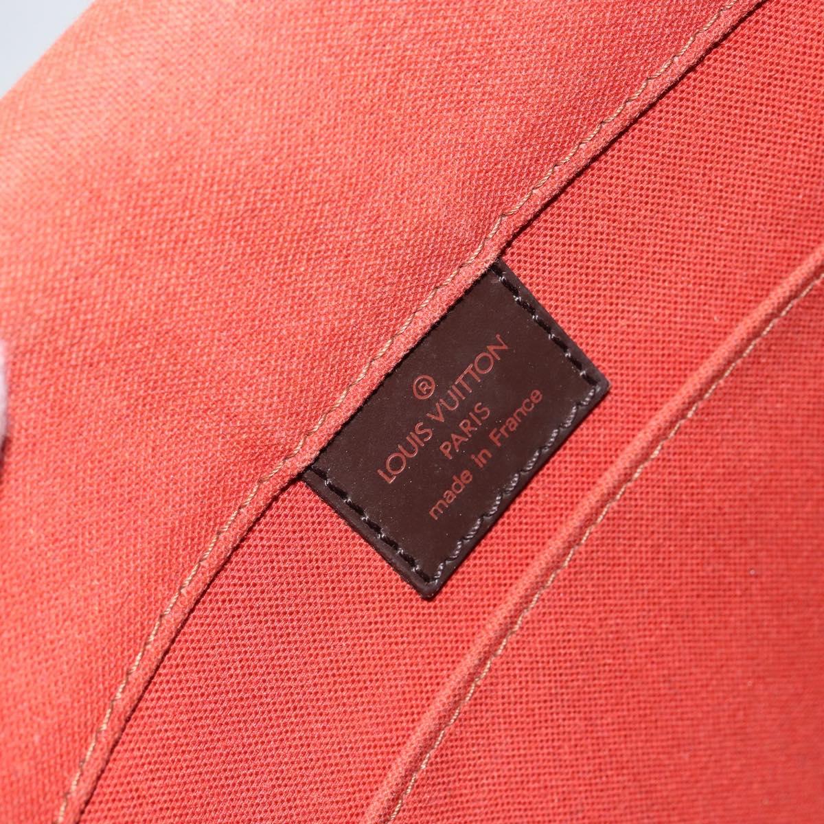 LOUIS VUITTON Damier Ebene Bastille Shoulder Bag N45258 LV Auth BA6532