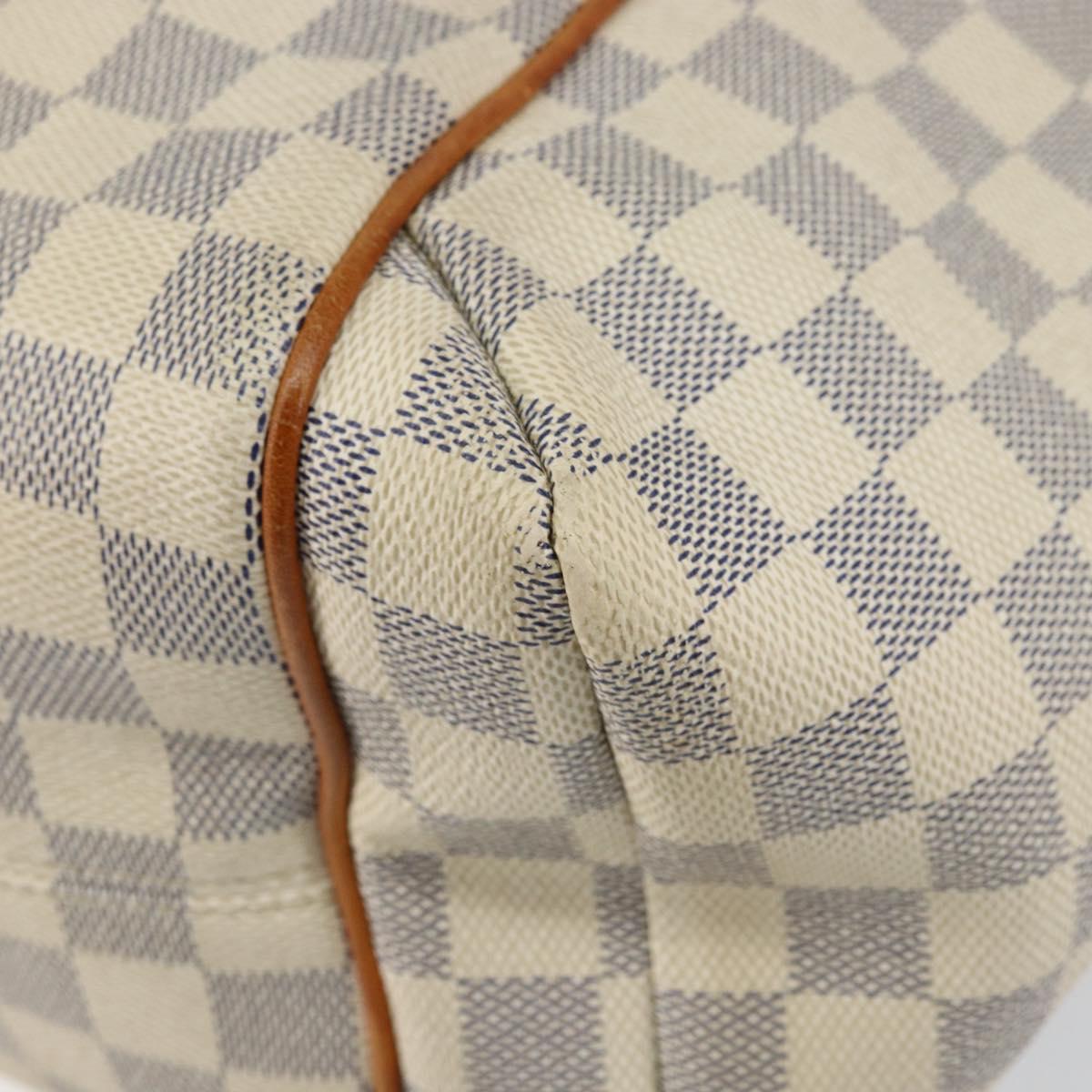 LOUIS VUITTON Damier Azur Totally MM Tote Bag N51262 LV Auth BA6533