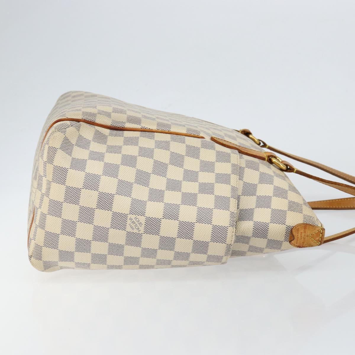 LOUIS VUITTON Damier Azur Totally MM Tote Bag N51262 LV Auth BA6533