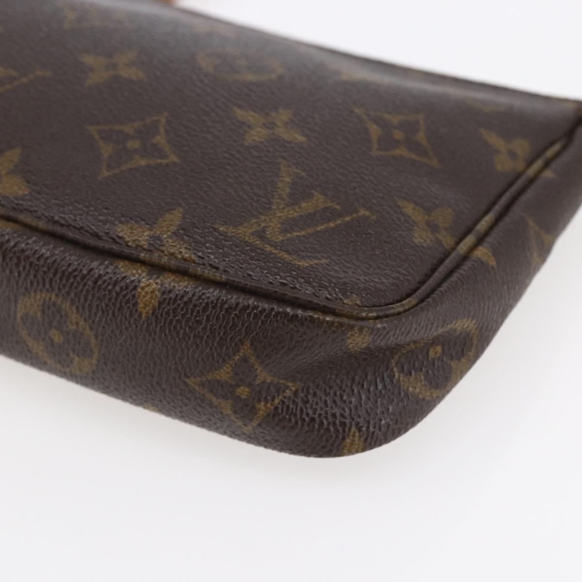 LOUIS VUITTON Monogram Pochette Accessoires Pouch M51980 LV Auth BA6537