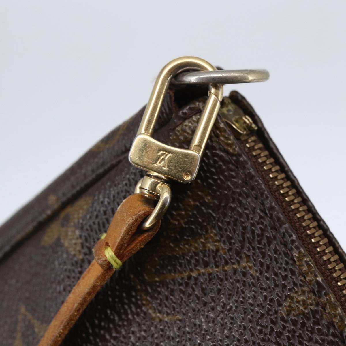 LOUIS VUITTON Monogram Pochette Accessoires Pouch M51980 LV Auth BA6537
