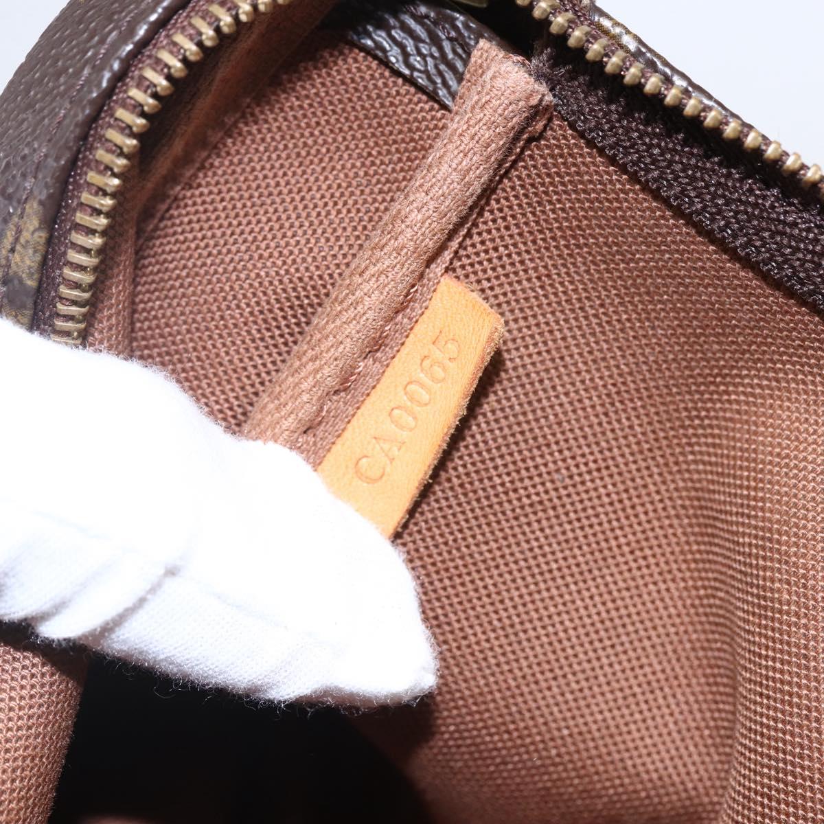 LOUIS VUITTON Monogram Pochette Accessoires Pouch M51980 LV Auth BA6537