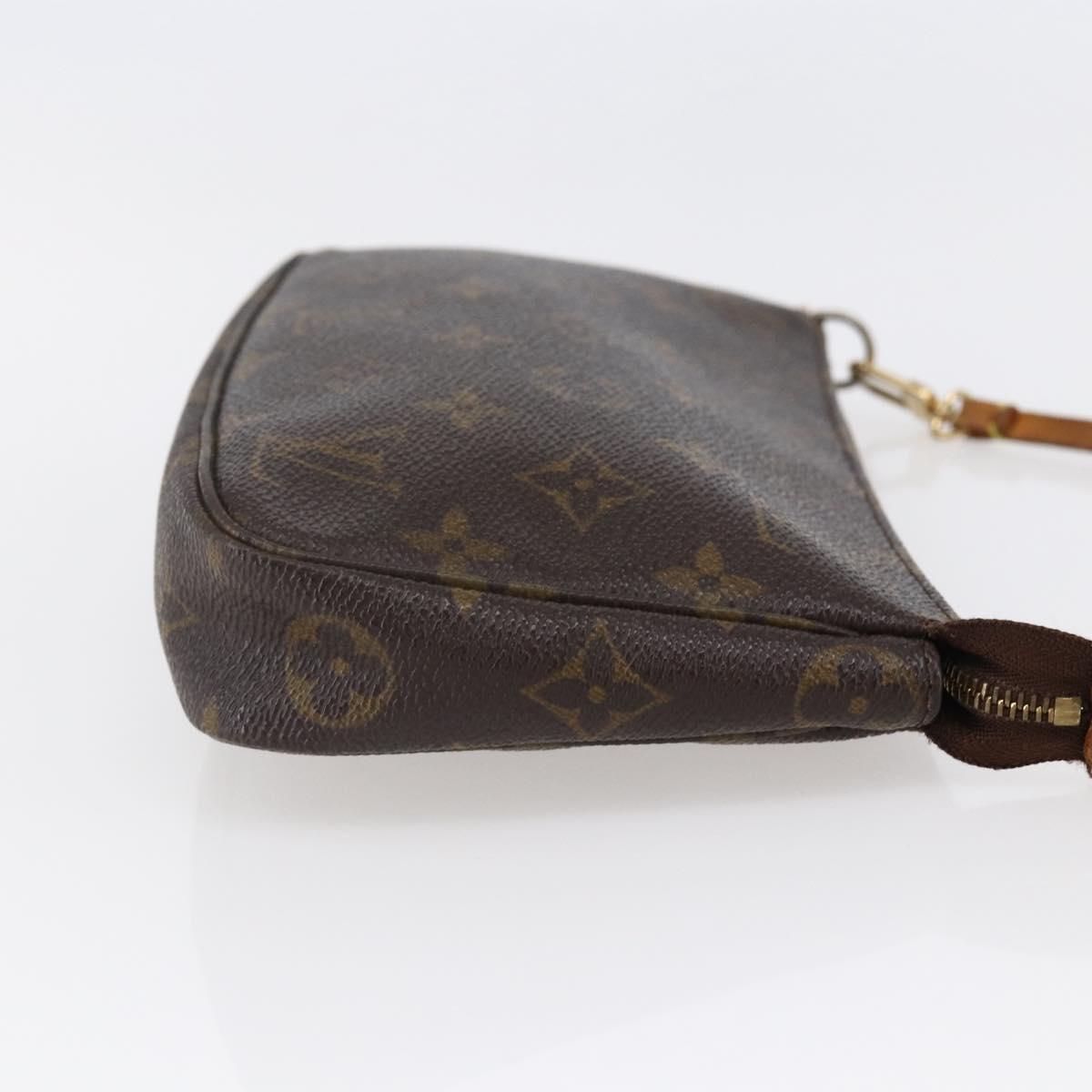 LOUIS VUITTON Monogram Pochette Accessoires Pouch M51980 LV Auth BA6537