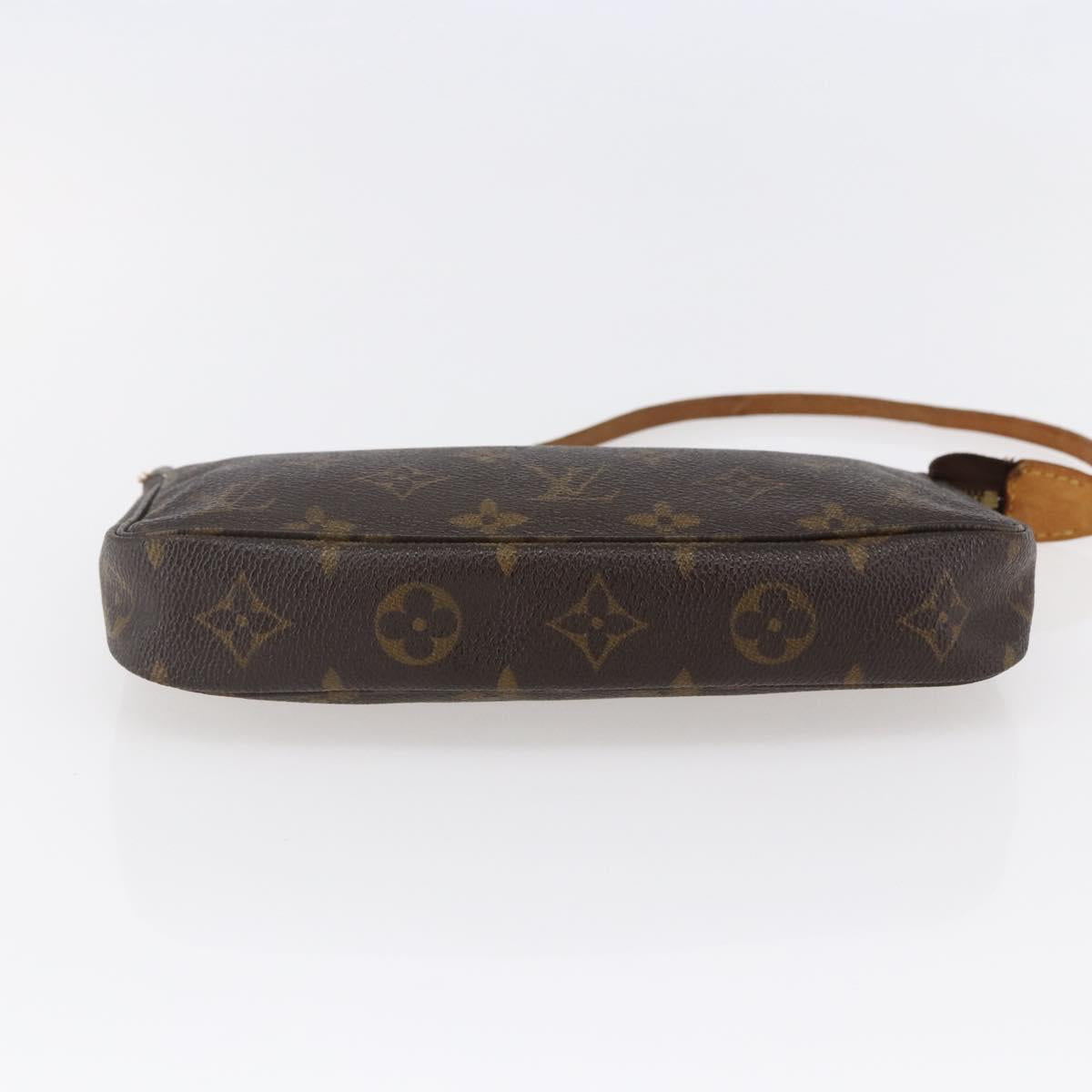 LOUIS VUITTON Monogram Pochette Accessoires Pouch M51980 LV Auth BA6537