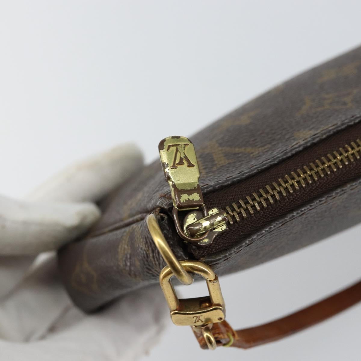 LOUIS VUITTON Monogram Pochette Accessoires Pouch M51980 LV Auth BA6538