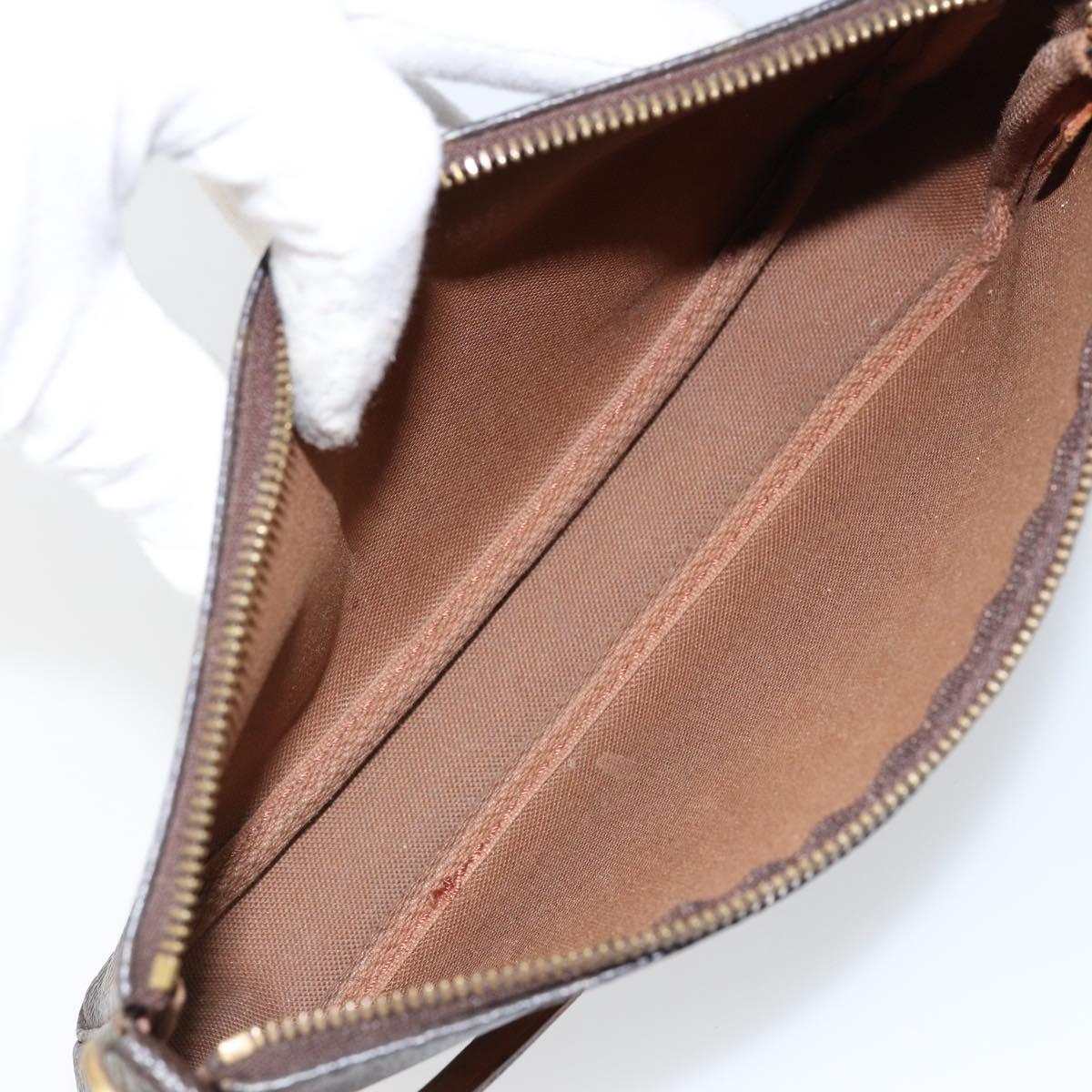 LOUIS VUITTON Monogram Pochette Accessoires Pouch M51980 LV Auth BA6538