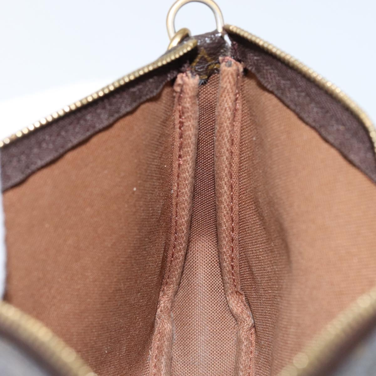 LOUIS VUITTON Monogram Pochette Accessoires Pouch M51980 LV Auth BA6538