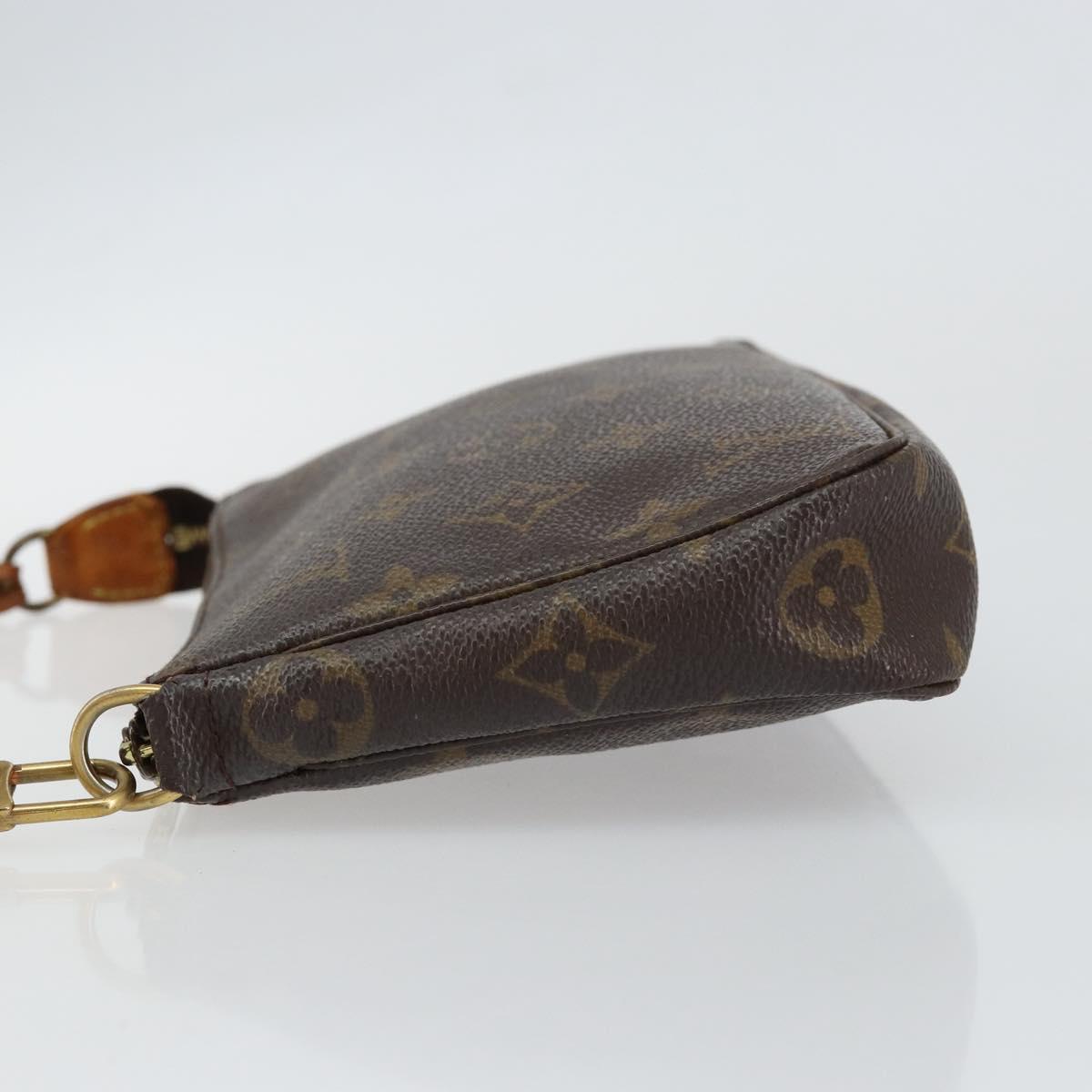 LOUIS VUITTON Monogram Pochette Accessoires Pouch M51980 LV Auth BA6538