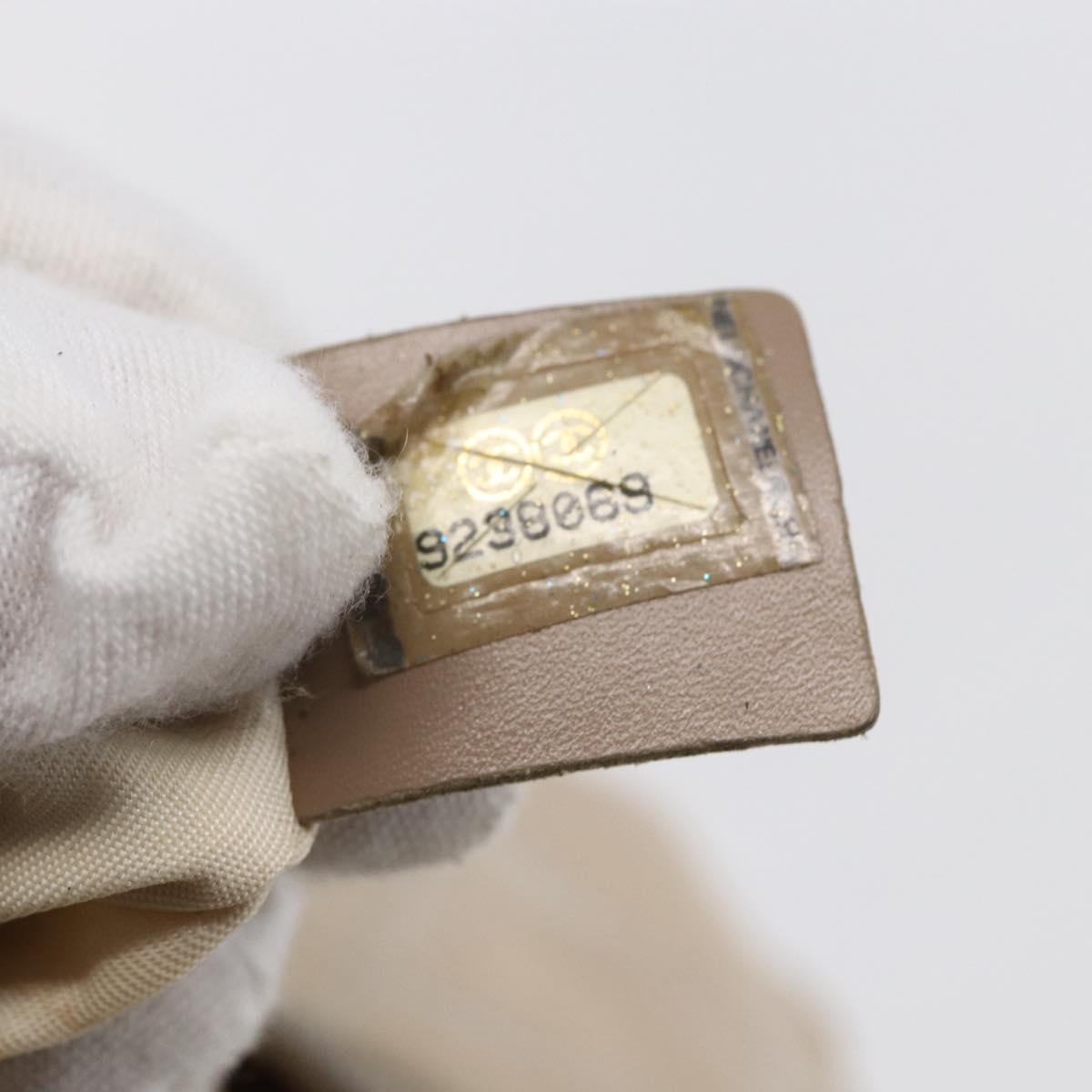 CHANEL New Travel Line Tote Bag Nylon Pink Silver CC Auth BA6548