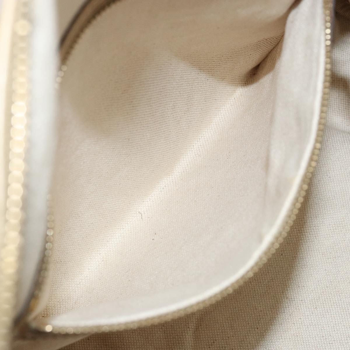 GUCCI GG Implementation Boston Bag PVC Gold 193603 Auth BA6566