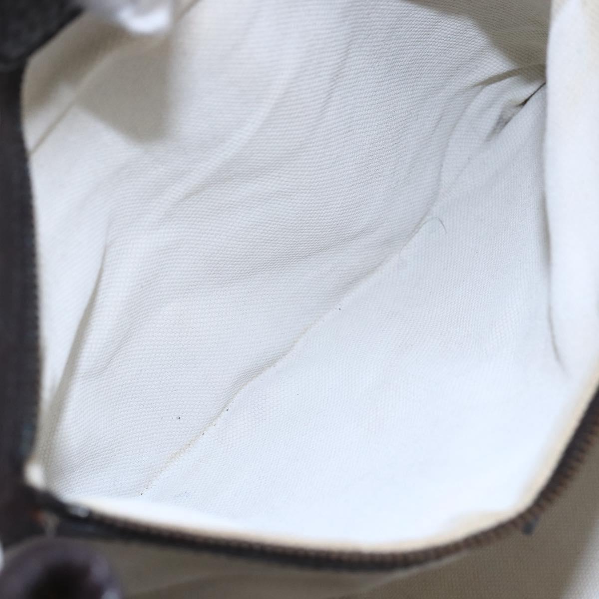 GUCCI GG Canvas Tote Bag Beige Gold 247183 Auth BA6570