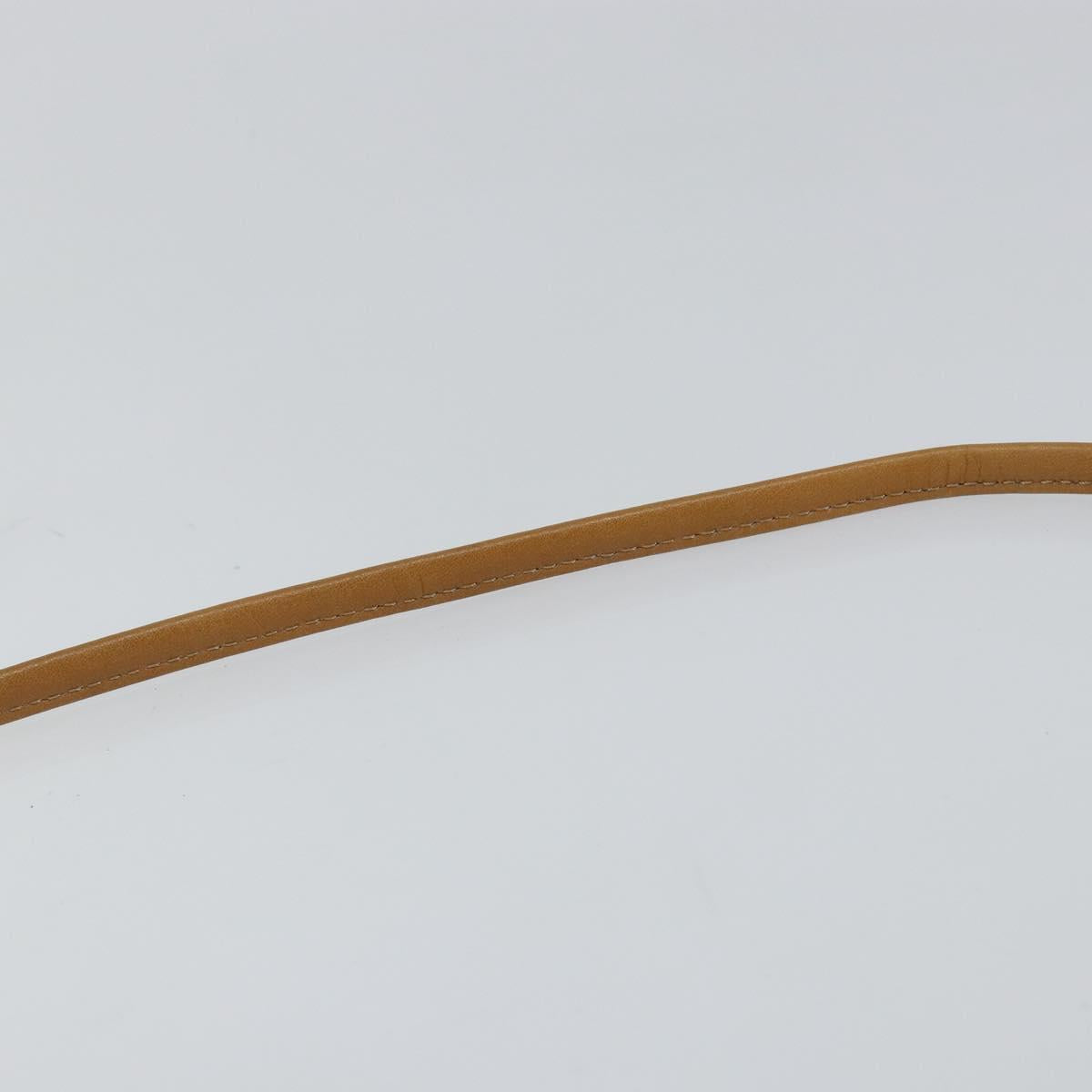 Christian Dior Honeycomb Canvas Shoulder Bag PVC Black Gold Auth BA6582