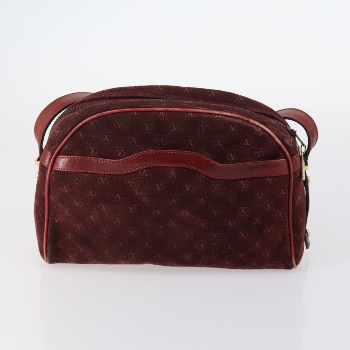 Salvatore Ferragamo Celine Valentino Cartier Bag Leather 4Set Brown Auth BA6631