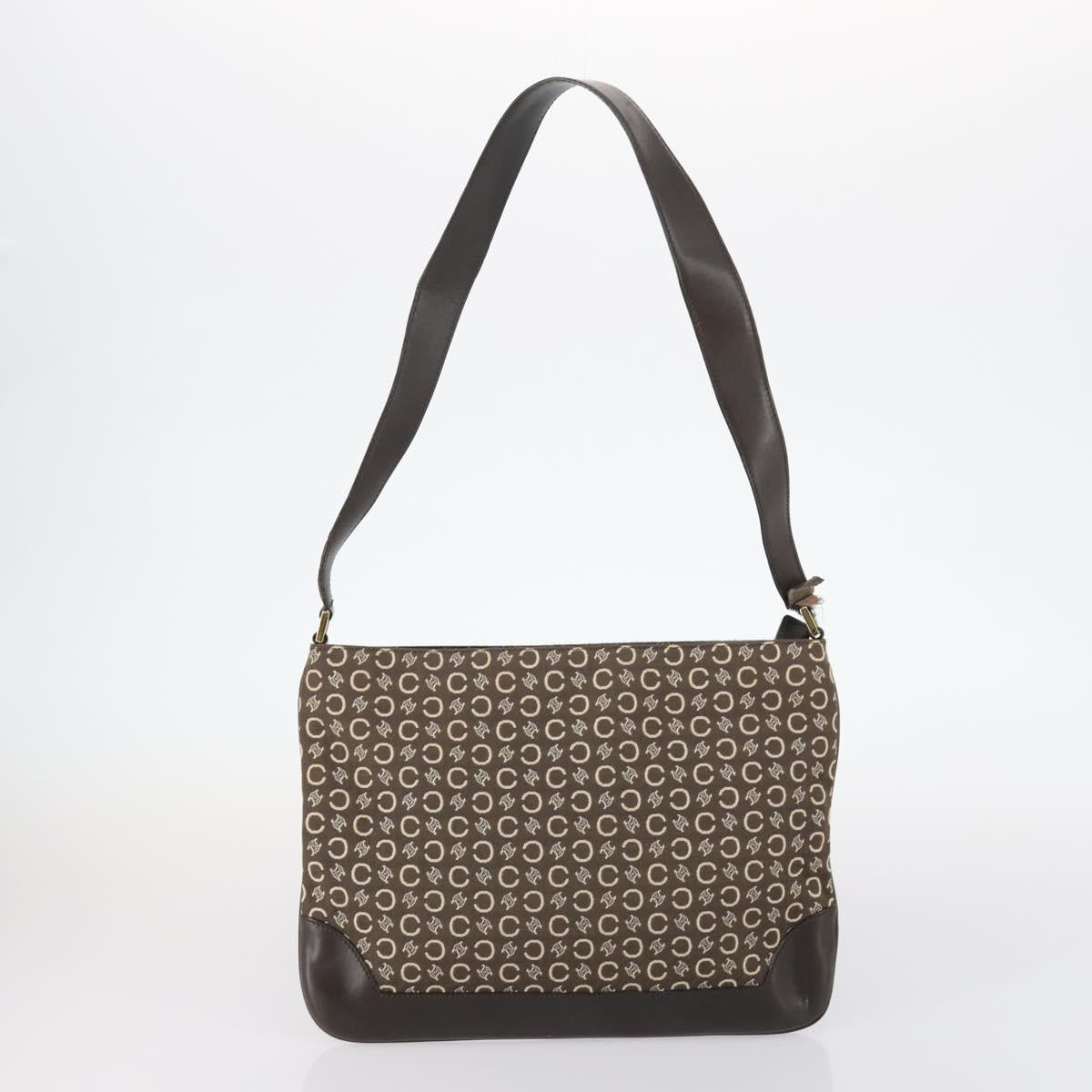 Salvatore Ferragamo Celine Valentino Cartier Bag Leather 4Set Brown Auth BA6631