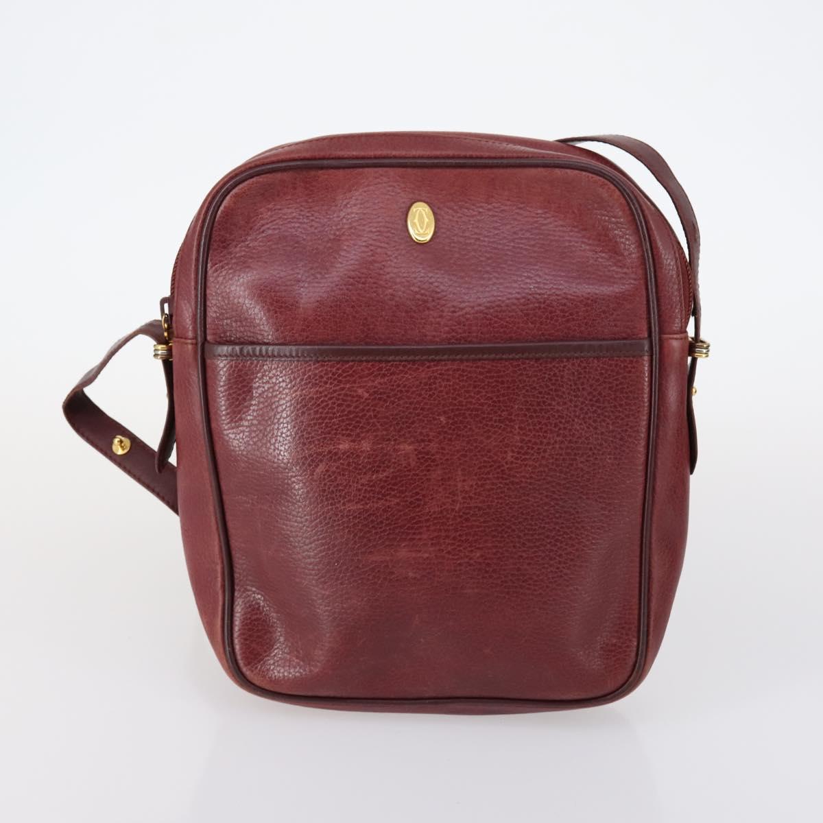 Salvatore Ferragamo Celine Valentino Cartier Bag Leather 4Set Brown Auth BA6631