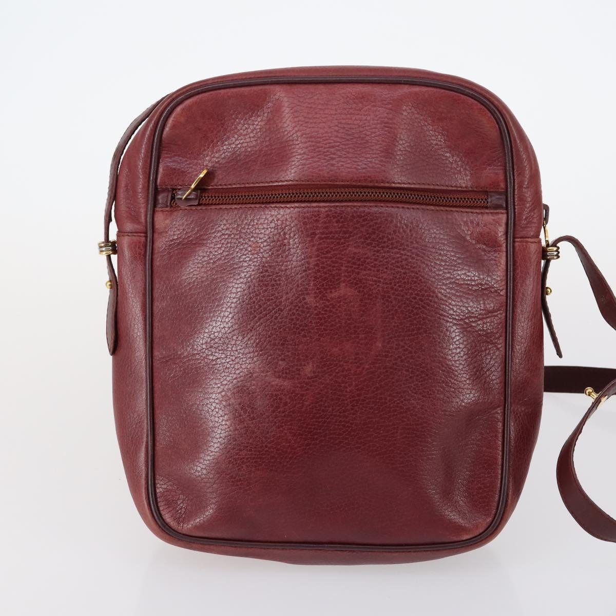 Salvatore Ferragamo Celine Valentino Cartier Bag Leather 4Set Brown Auth BA6631