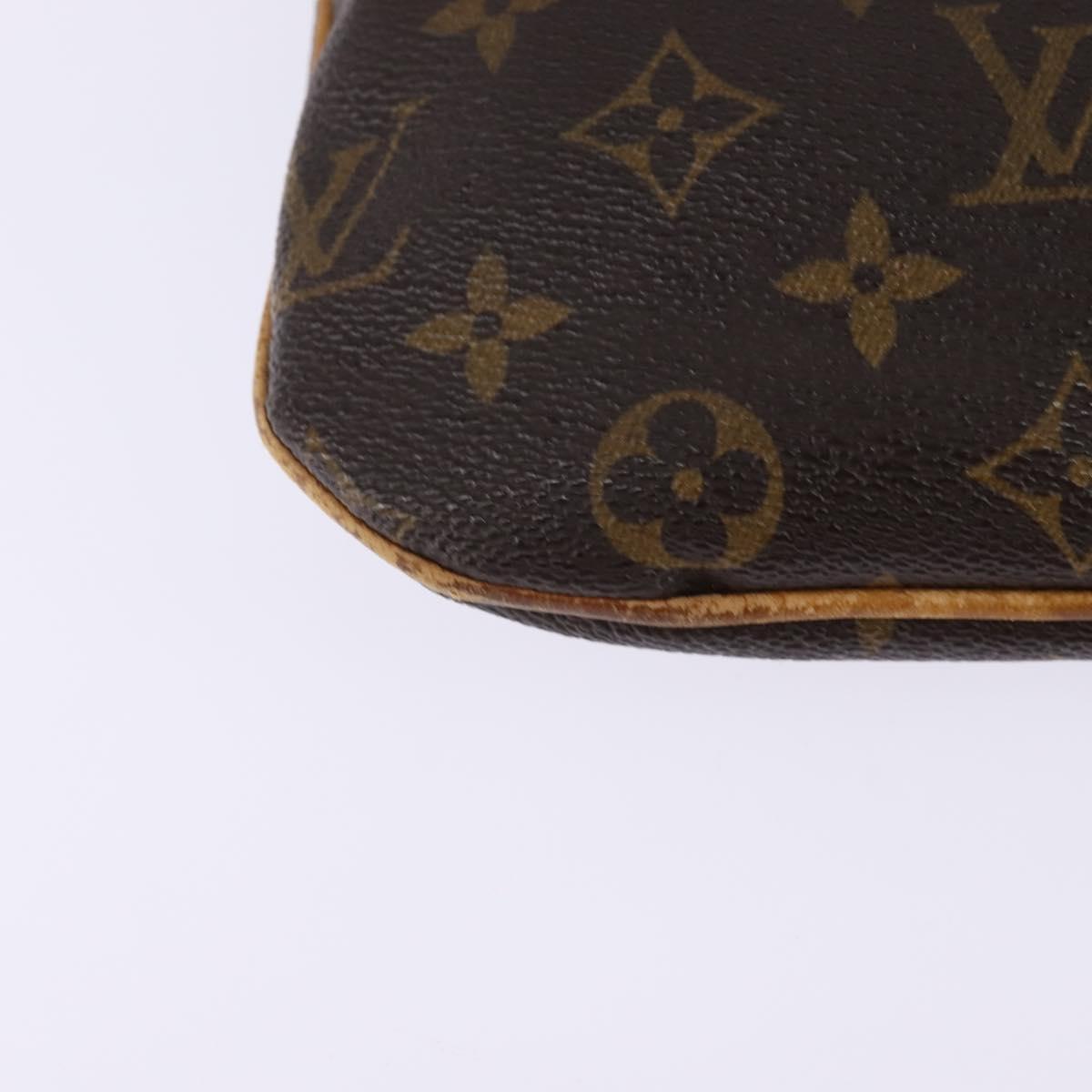 LOUIS VUITTON Monogram Pochette Bosphore Shoulder Bag M40044 LV Auth BA6635