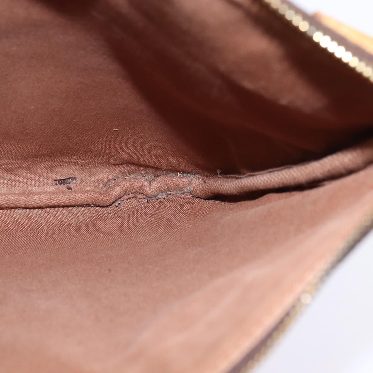 LOUIS VUITTON Monogram Pochette Bosphore Shoulder Bag M40044 LV Auth BA6635