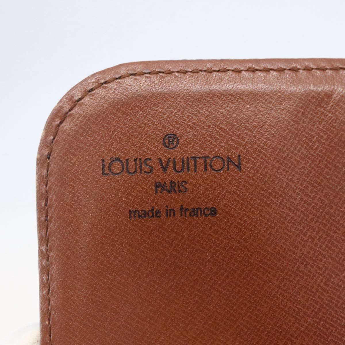 LOUIS VUITTON Monogram Cartouchiere MM Shoulder Bag M51253 LV Auth BA6638