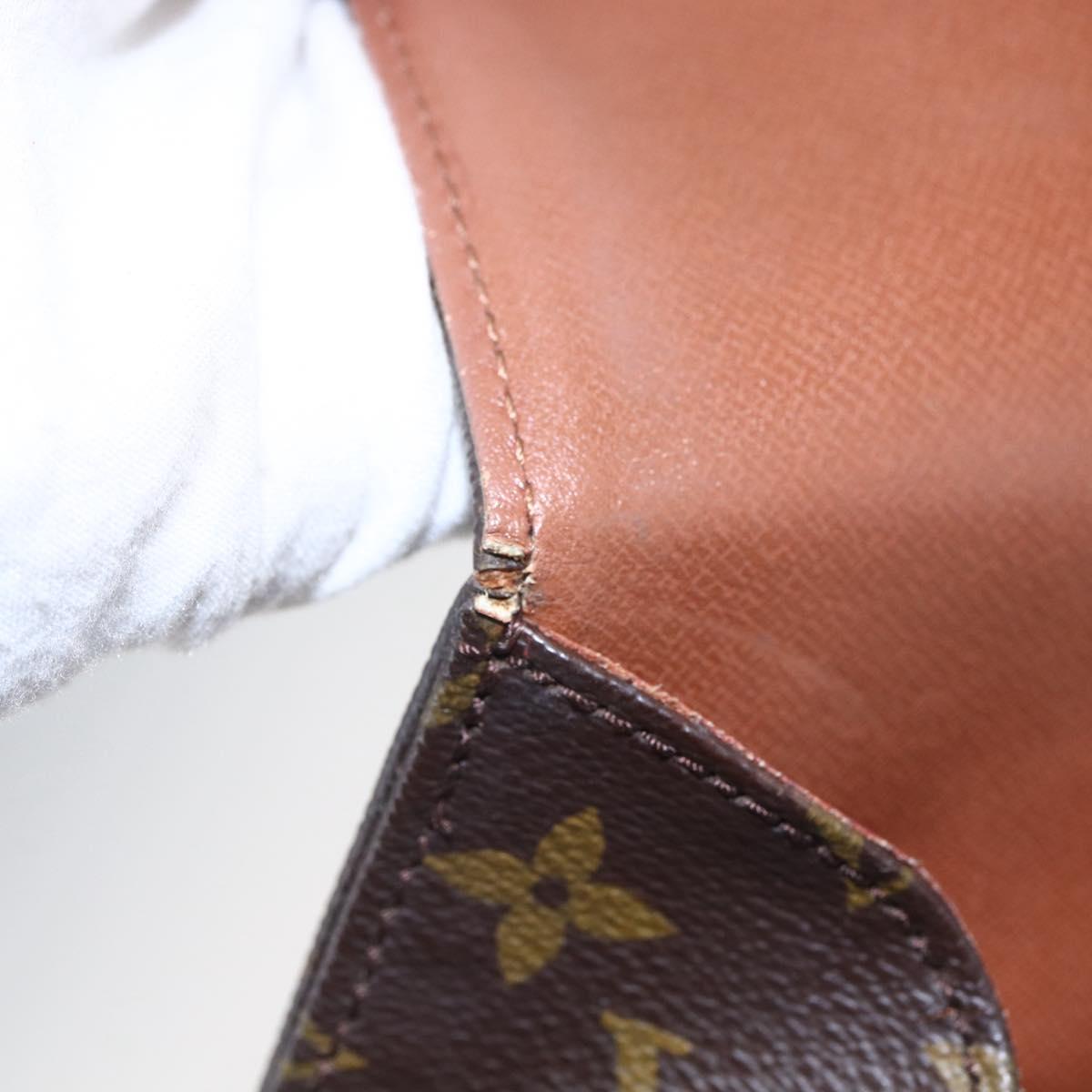 LOUIS VUITTON Monogram Cartouchiere MM Shoulder Bag M51253 LV Auth BA6638