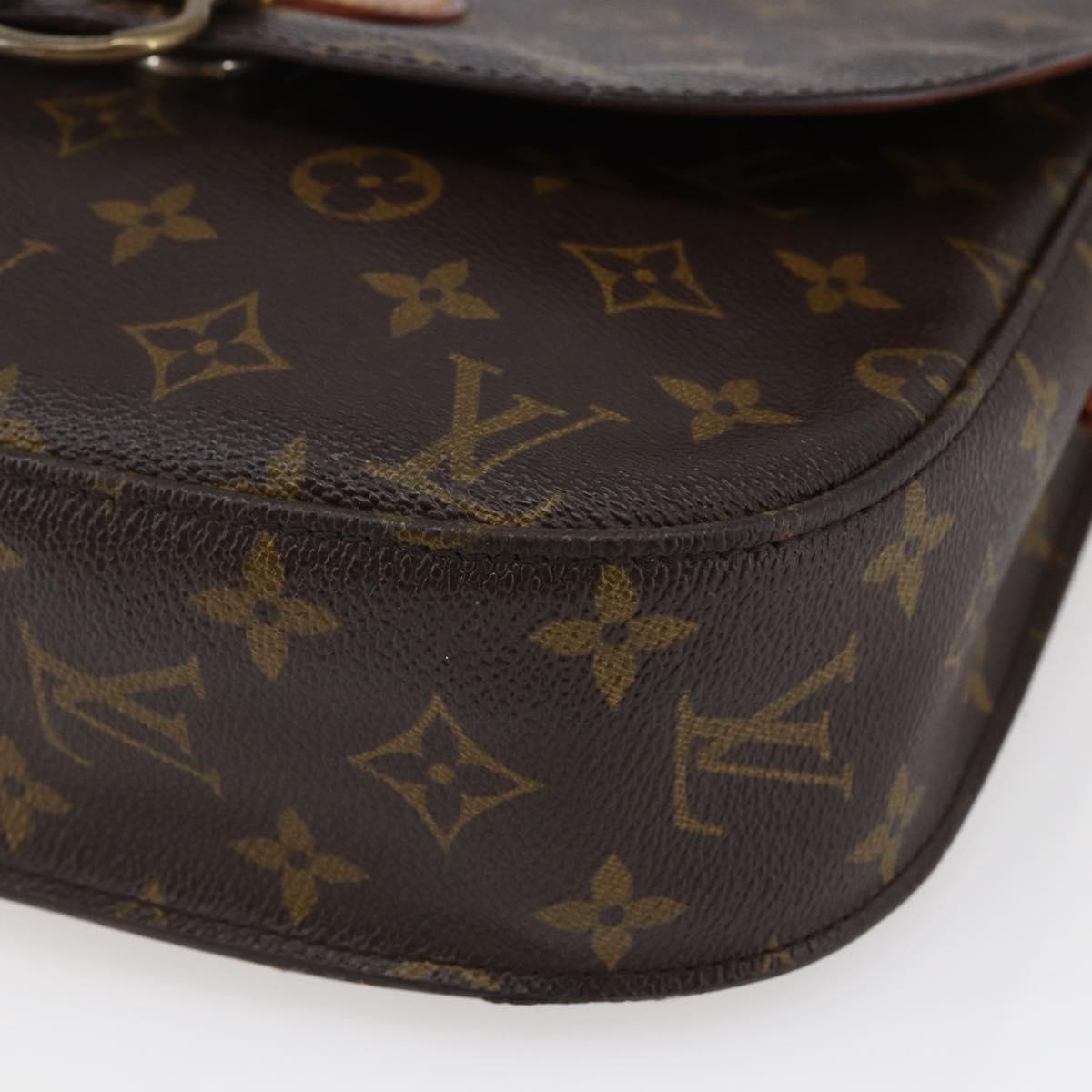 LOUIS VUITTON Monogram Saint Cloud GM Shoulder Bag M51242 LV Auth BA6640