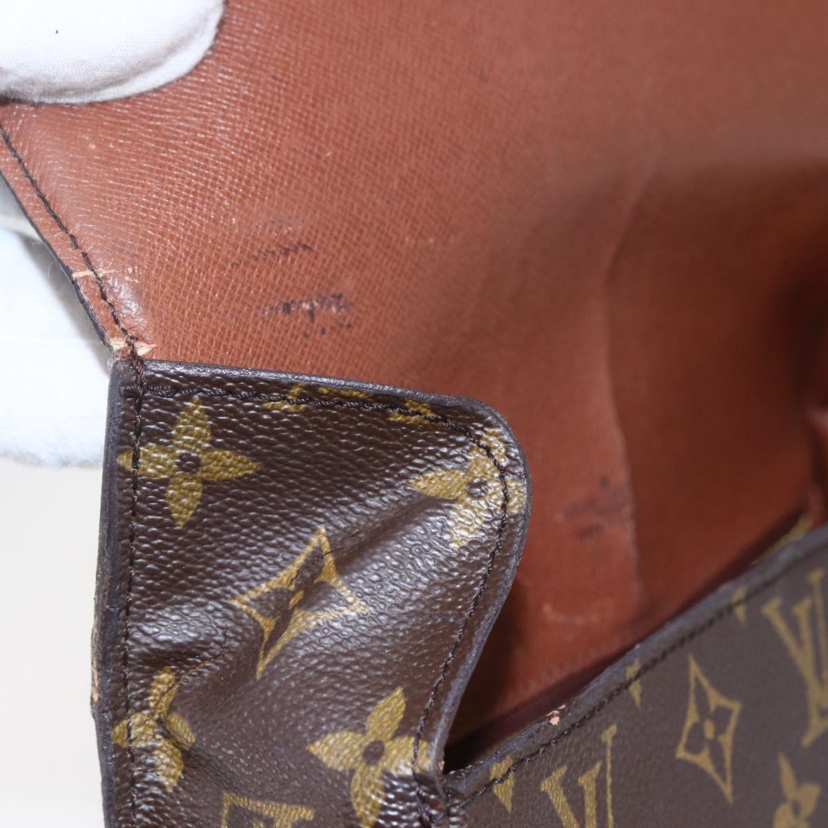 LOUIS VUITTON Monogram Saint Cloud GM Shoulder Bag M51242 LV Auth BA6640