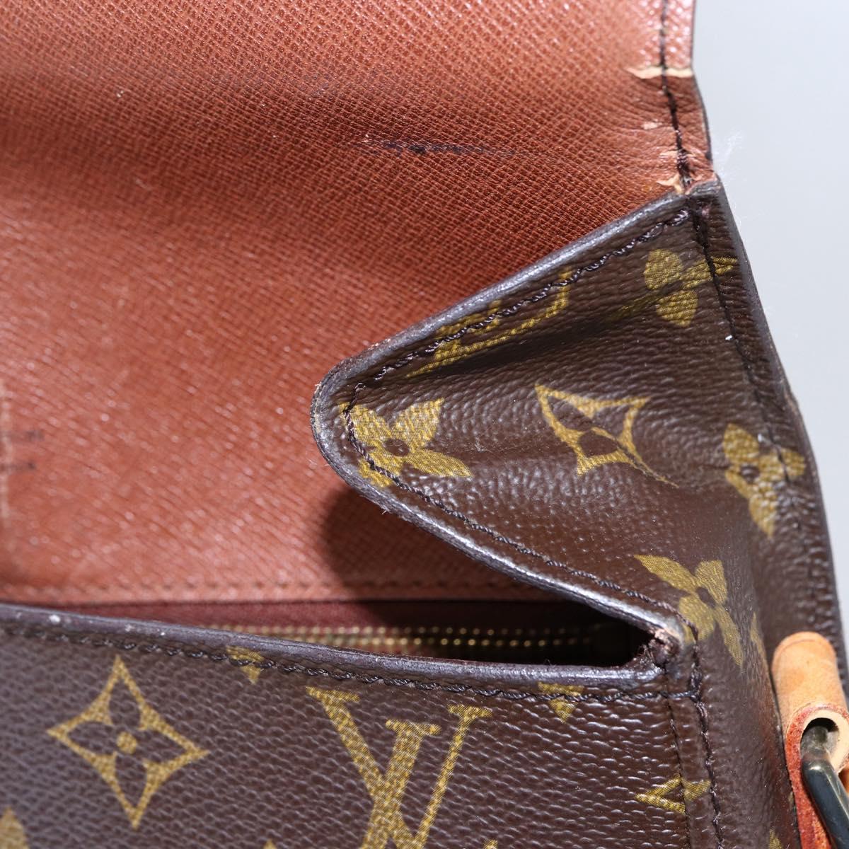 LOUIS VUITTON Monogram Saint Cloud GM Shoulder Bag M51242 LV Auth BA6640
