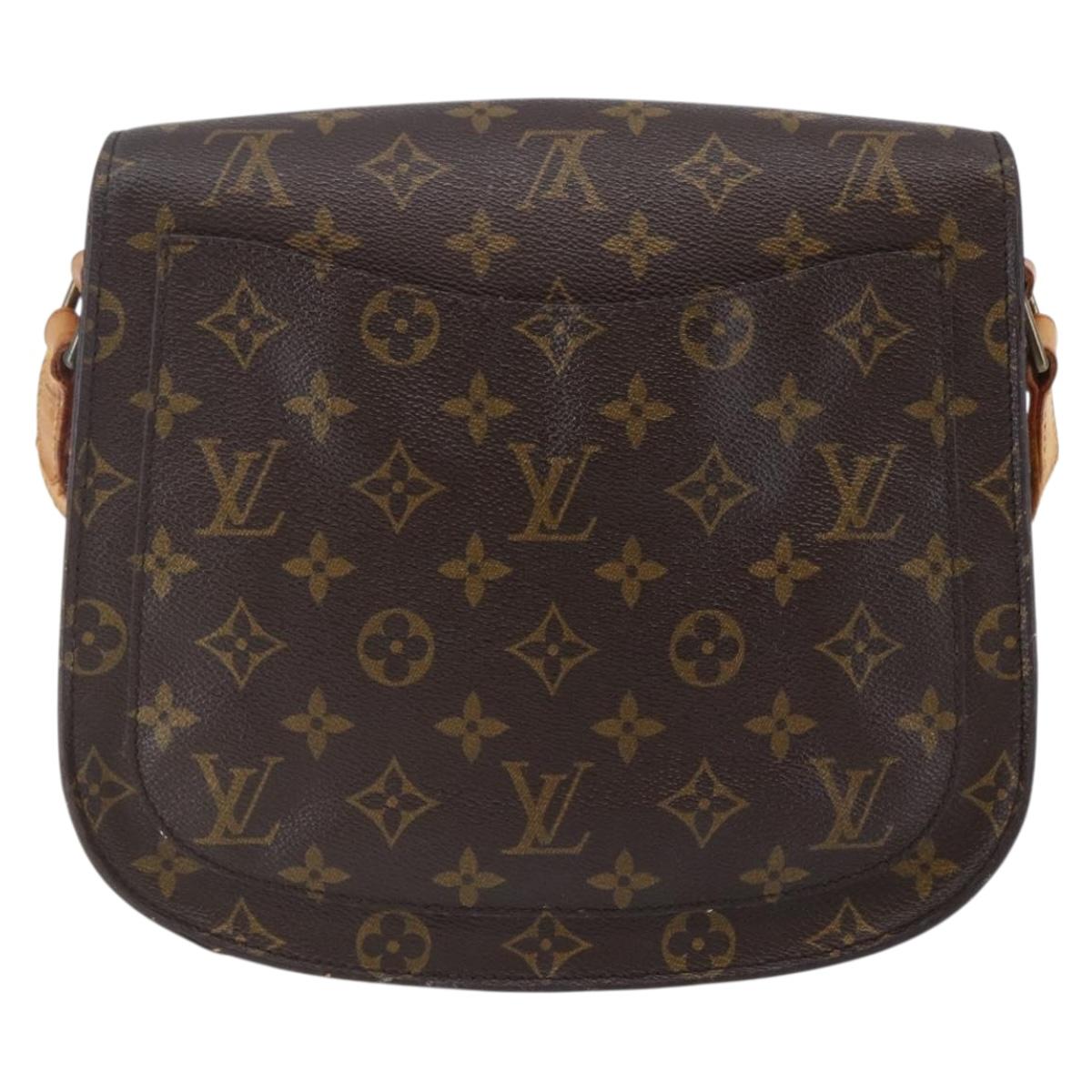 LOUIS VUITTON Monogram Saint Cloud GM Shoulder Bag M51242 LV Auth BA6640