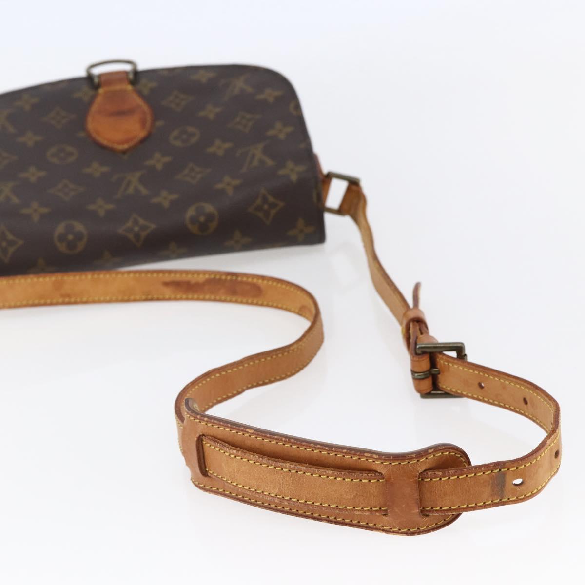 LOUIS VUITTON Monogram Saint Cloud GM Shoulder Bag M51242 LV Auth BA6640