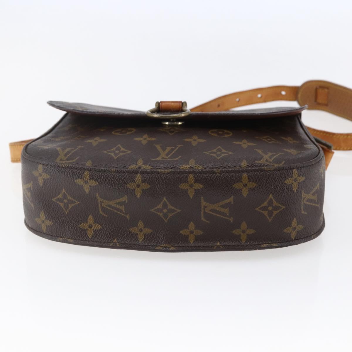 LOUIS VUITTON Monogram Saint Cloud GM Shoulder Bag M51242 LV Auth BA6640