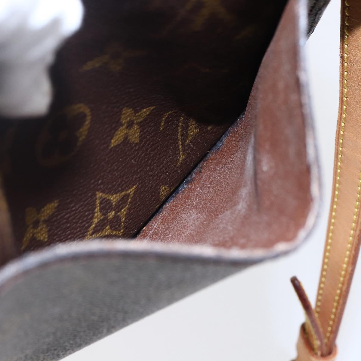 LOUIS VUITTON Monogram Saint Cloud PM Shoulder Bag M51244 LV Auth BA6641