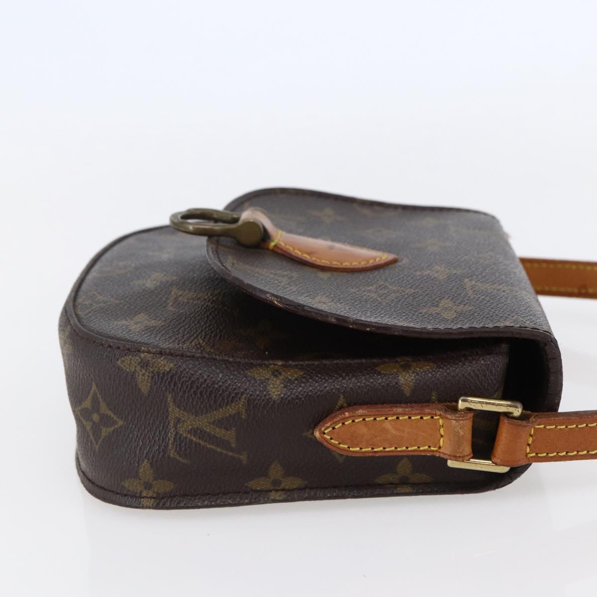 LOUIS VUITTON Monogram Saint Cloud PM Shoulder Bag M51244 LV Auth BA6641