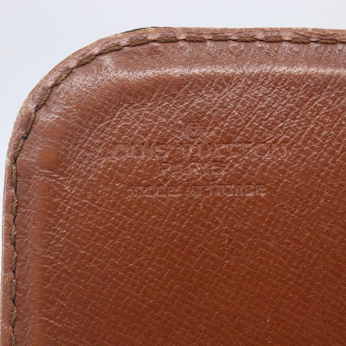 LOUIS VUITTON Monogram Cartouchiere MM Shoulder Bag M51253 LV Auth BA6642