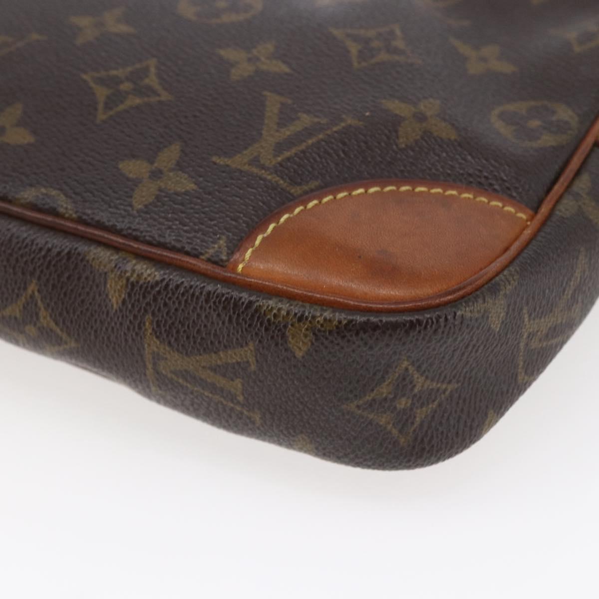 LOUIS VUITTON Monogram Marly Dragonne GM Clutch Bag M51825 LV Auth BA6643