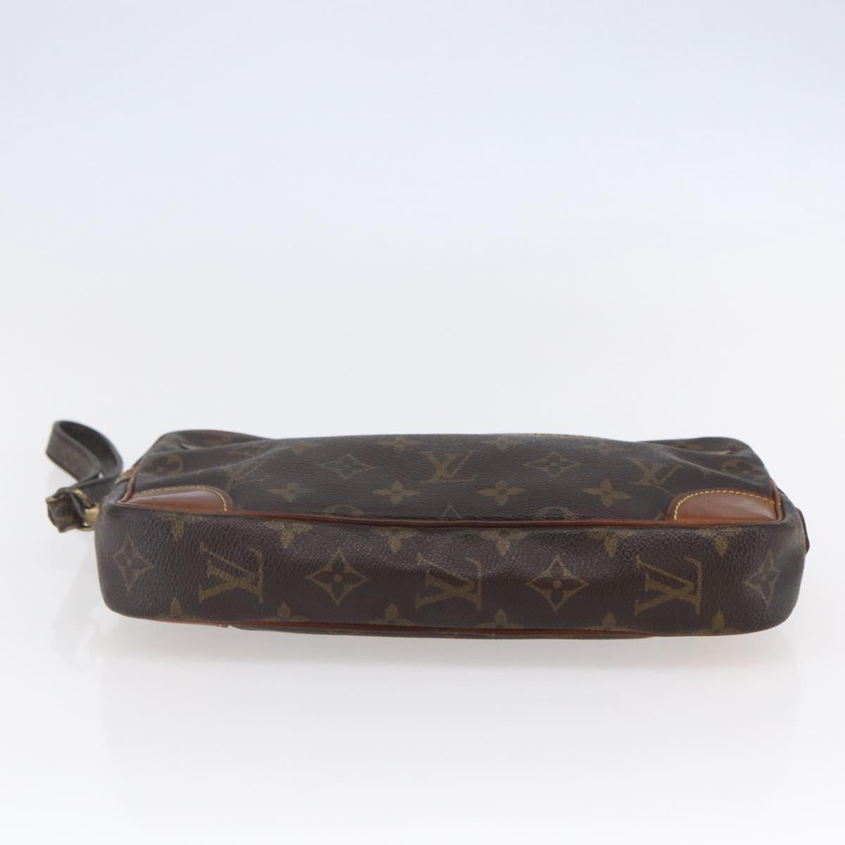 LOUIS VUITTON Monogram Marly Dragonne GM Clutch Bag M51825 LV Auth BA6643